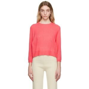360 Cashmere Sweater Coral Pink Size Medium